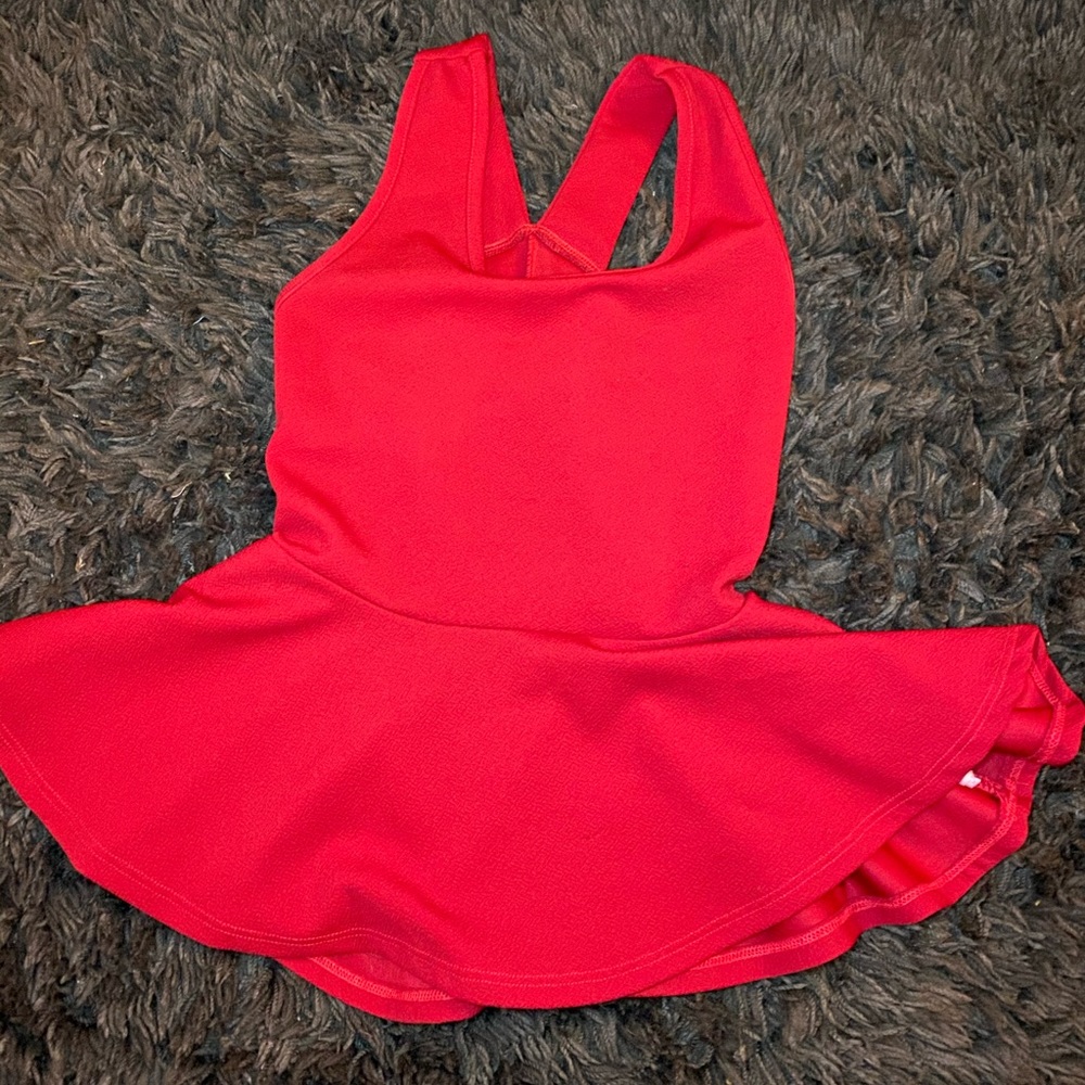 Red blouse